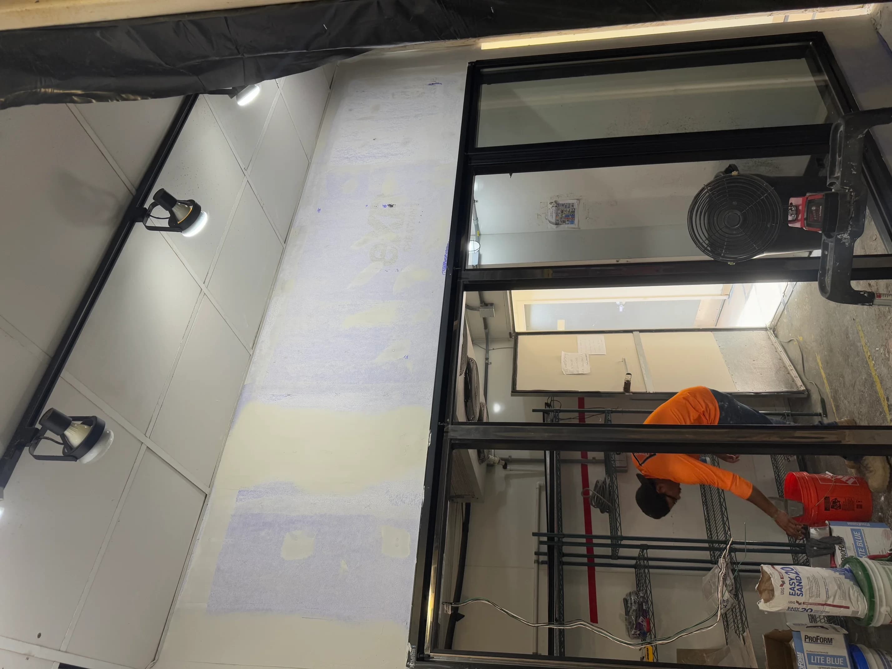 Rooftop and climate equipment serviced at a convenience retail site